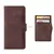 Image of Funda tipo billetera de cuero ZTE Blade A