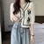 Blusa de ganchillo con bordado de flores - comprar en línea