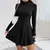 Vestido mangalarga con cuello - Shop Dr.DJ