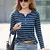 Blusa informal de manga larga - comprar en línea