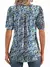 Blusa plisada de manga corta - Shop Dr.DJ