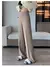Image of Traje caqui de cintura alta para mujer