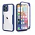 Funda de teléfono transparente a prueba de golpes 360 para iPhone 15 13 12 14 1 - tienda en línea