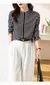 Blusa informal de manga larga