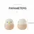 Lampara de pollito con Sensor táctil