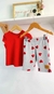 Remera + Biker Corazones (Talle 03-10)