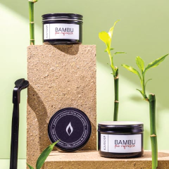 Vela aromática Bambu - Linha Pocket - 110g - comprar online