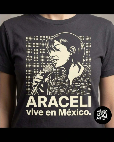 PLAYERA CONMEMORATIVA HOMENAJE ARACELI - PREVENTA - comprar en línea