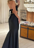 Vestido Brillante Strapless con Apertura Lateral - comprar online