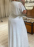 Vestido con Mangas y Corte Lateral Elegante y Moderno - comprar online