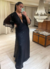 Vestido Elegante con Mangas Modernas para Eventos - comprar online