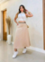 Falda Midi con Cinturón - Elegancia y Estilo Único - comprar online