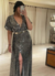 Vestido Elegante con Mangas Modernas para Eventos - comprar online