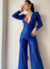 Mono Mangas Largas Elegante y Ajustado para Eventos y Casual