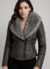 Chaqueta de Cuero Envejecido