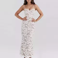 Vestido Longo Floral Isabella na internet