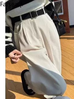 Calça Casual Camila - Cintura Alta e Modelagem Solta