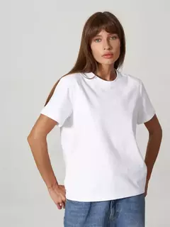 Camisetas de verão grandes para mulheres, streetwear casual. - comprar online