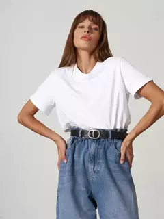 Camisetas de verão grandes para mulheres, streetwear casual. - loja online