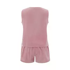 Conjunto Clara - Blusa sem Mangas e Shorts na internet