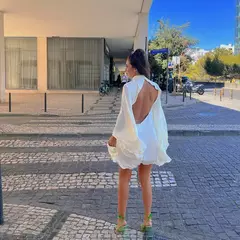 Vestido Branco Modigirl na internet