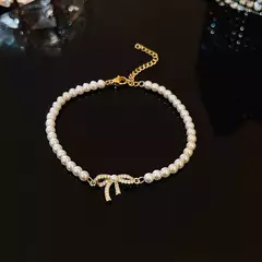 Pulseira Ajustável de Zircão Brilhante Aço Inoxidável - Amora Store