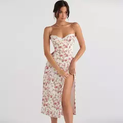 Vestido Feminino Sexy de Fenda - Amora Store