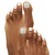 BLISS IMPRESS TOENAILS - LUSTRE WHITE PARA PIES en internet