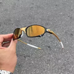 JULIET CORVETTE ARO CARBON LENTES GOLD CAFÉ / KIT BRANCO na internet