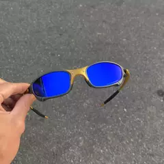 JULIET CORVETTE ARO X-METAL LENTES AZUL ESCURO - comprar online