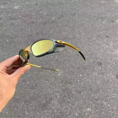 JULIET CORVETTE LENTES GOLD + SIDE BLINDER CINZA na internet