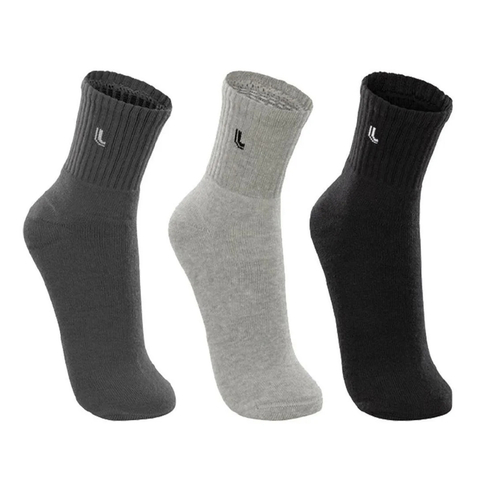 Lupo Meia 3245 Kit 3 Pares Algadão Cano Médio