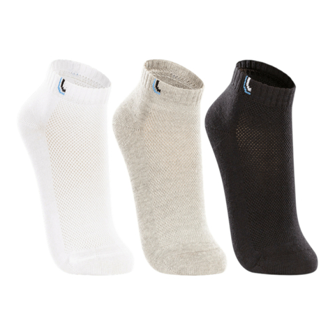 Lupo Meia 3225 Kit 3 Pares Invisível Unissex