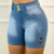 Imagem do Kit 3 Bermuda Jeans Feminina Ilhós Pedalete