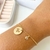 PULSEIRA FÉ BANHADA A OURO 18K