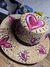 Sombrero de palma Amorcito Corazon - comprar en línea