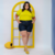 Short jeans com lycra barra desfiada extra plus size na internet