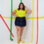 Short saia jeans com elastano extra plus size na internet