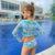 Biquíni Infantil Manga Longa e Calcinha Uv50+ - MM Moda Feminina Plus Size