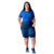 Saia-short De Academia Plus Size moda Evangélica