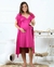 Kit camisola com robe de amamentação liganete