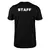 Camiseta Staff Uniforme Preto ou Branco - mixcamiseta