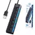 Hub 7 Portas Usb 2.0 Com Switch e Led Indicador Exbom - UH-2S7