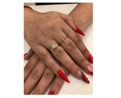 Anel Fé De Ouro 18k750 - comprar online