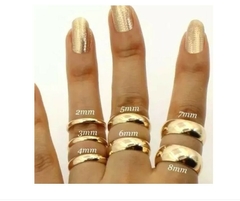 Aliança De Ouro Casamento 18k 750 Legítimo 5,0mm Largura 4g na internet