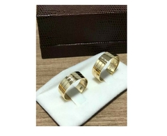 Alianças Styllus Ouro Amarelo Stj105 750 8mm na internet