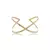 Bracelete dourado liso banho em ouro 18k - comprar online