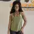 Camiseta Fitness Com Alça Em Elástico - Karina Stangarlin Moda Fitness