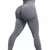Calza Seamless Push Up Gris