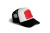 Gorra Trucker Linea Rock White-Red